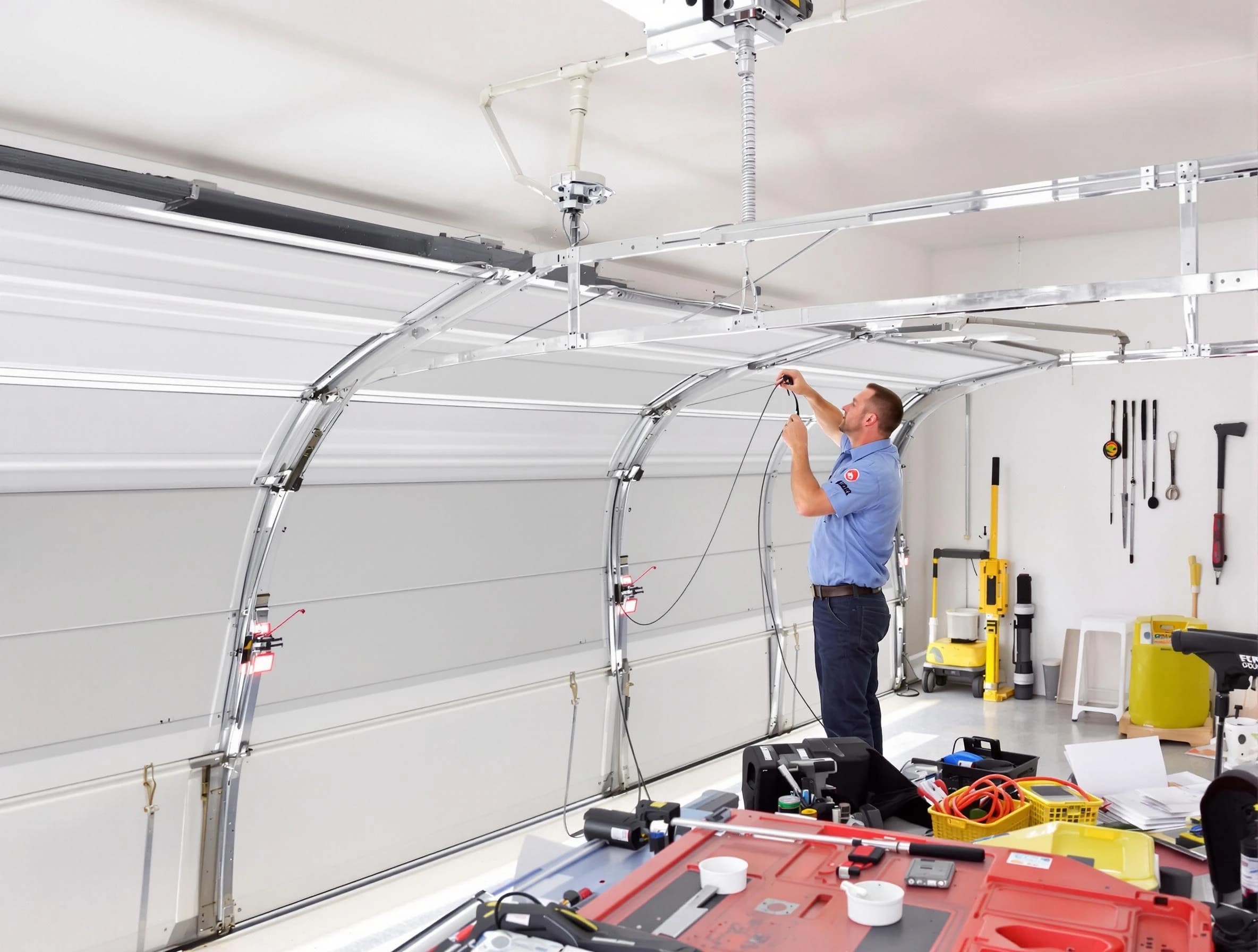 Garage door cable repair service by Washington Terrace Garage Door Repair in Washington Terrace