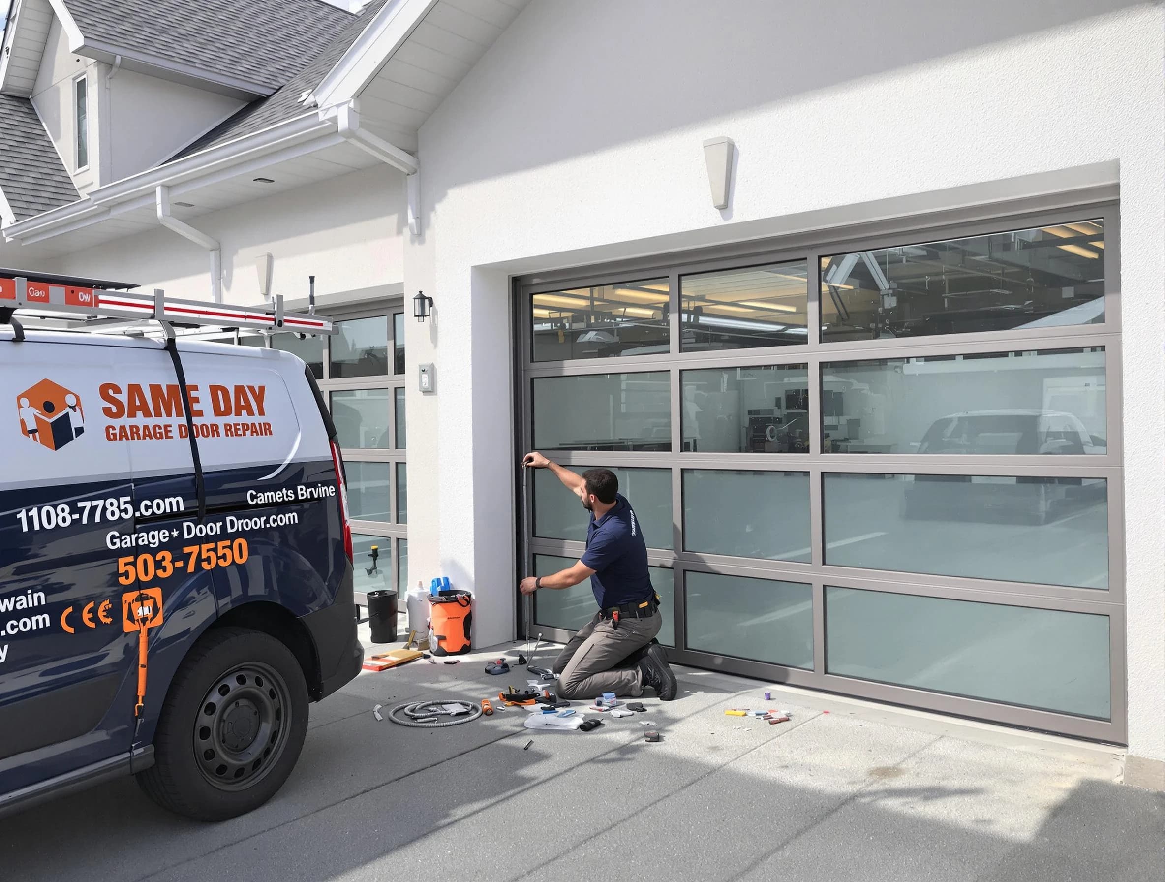 Same-day garage door repair service by Washington Terrace Garage Door Repair in Washington Terrace