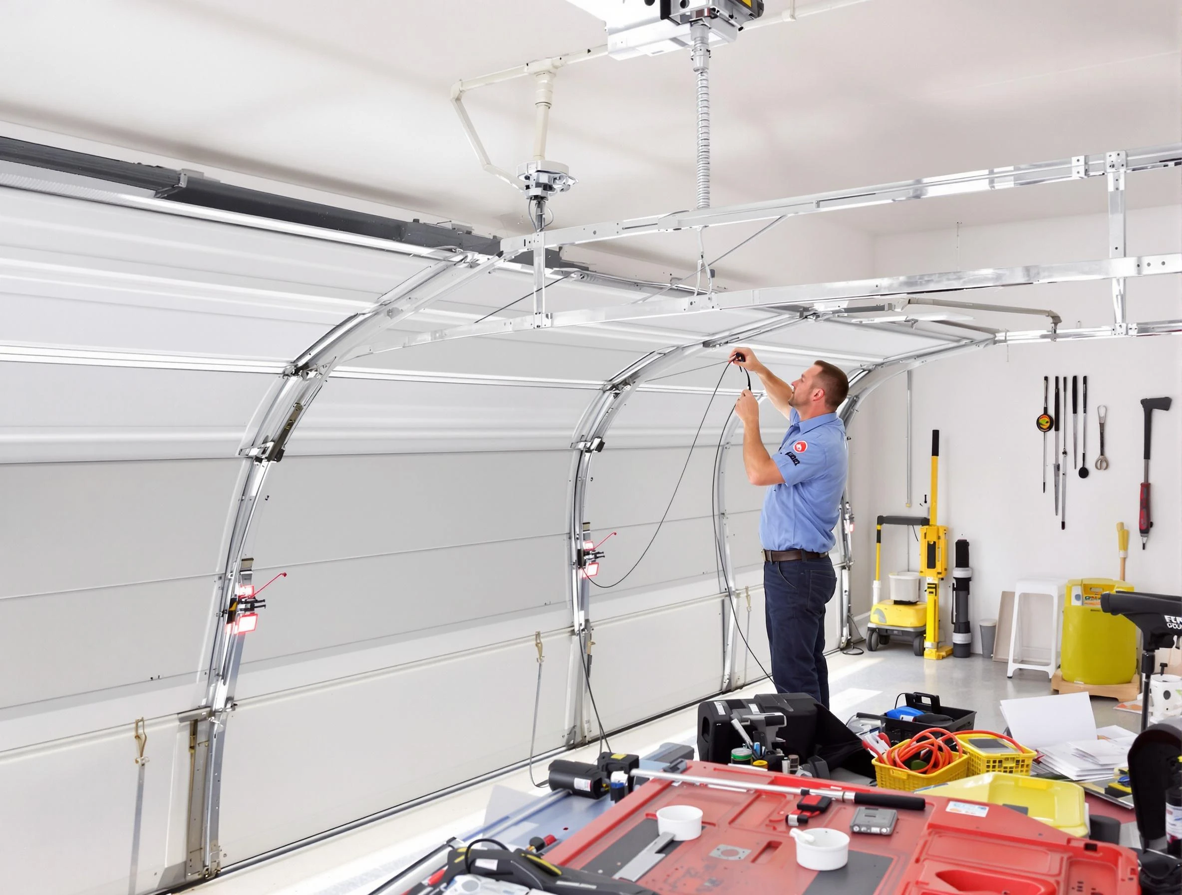 Garage door cable repair service by Washington Terrace Garage Door Repair in Washington Terrace